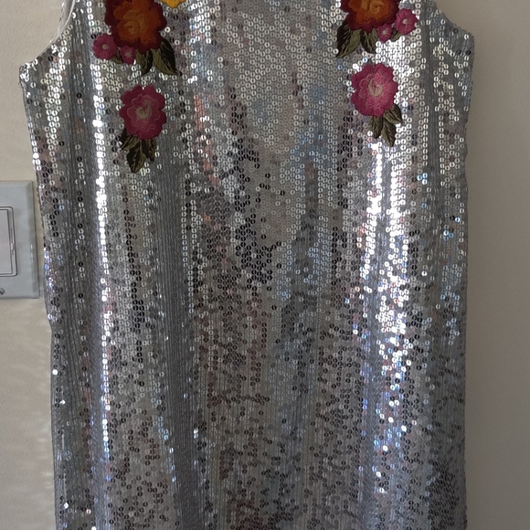 Anthropologie Varun Bahl Sequin shift NWT - Picture 2 of 7
